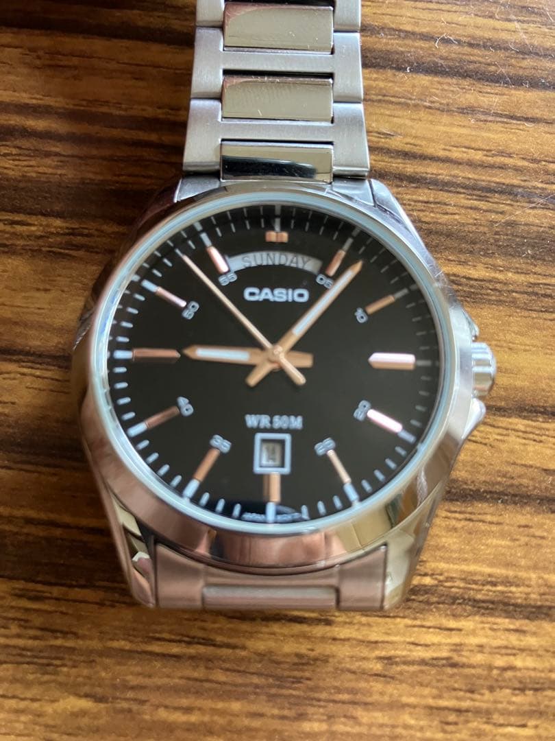 Casio Analog Watch Unreleased Domestic Model Stainless Steel