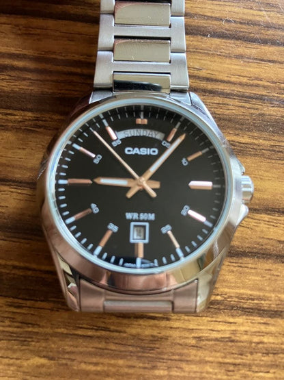 Casio Analog Watch Unreleased Domestic Model Stainless Steel