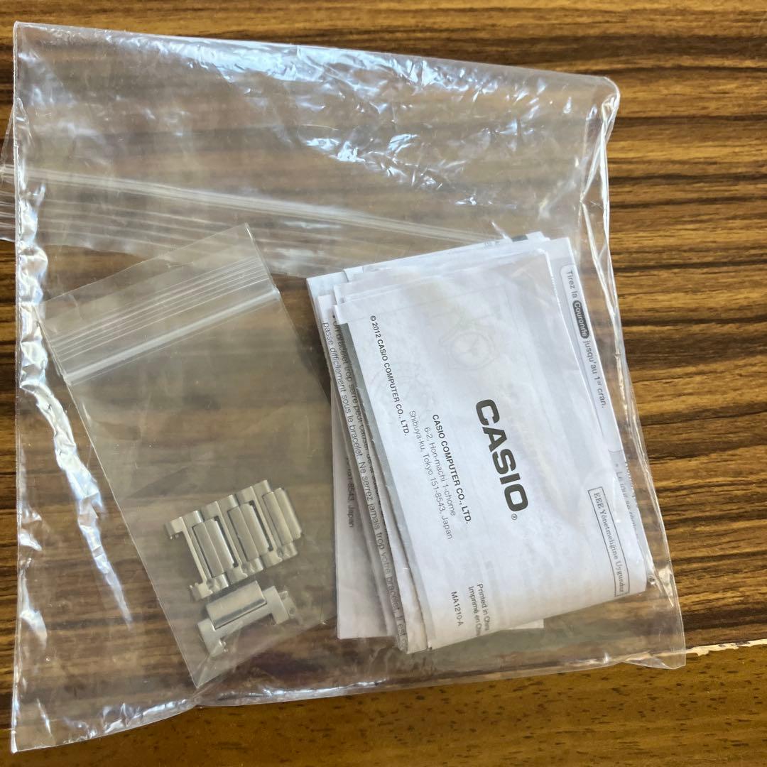 Casio Analog Watch Unreleased Domestic Model Stainless Steel