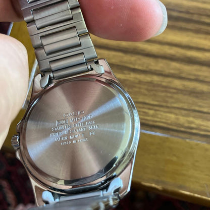 Casio Analog Watch Unreleased Domestic Model Stainless Steel