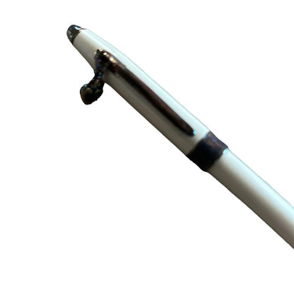 CROSS Brand White Pen and Leather Pen Case Set