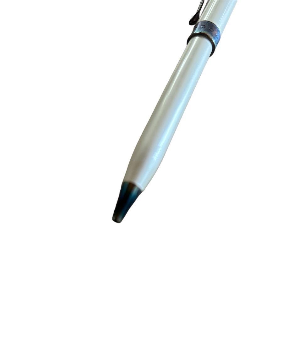 CROSS Brand White Pen and Leather Pen Case Set