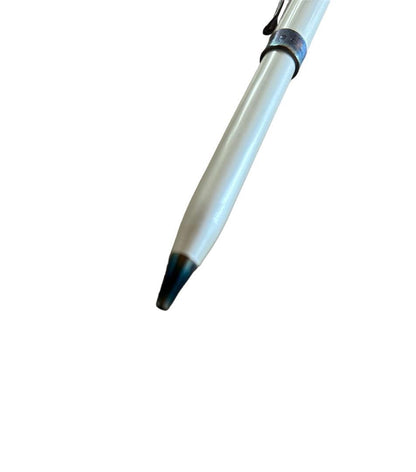 CROSS Brand White Pen and Leather Pen Case Set