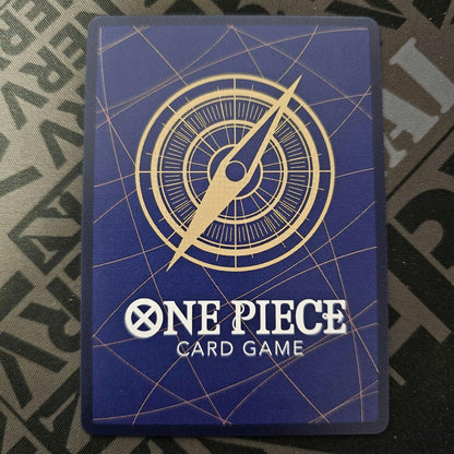One Piece Boa Hancock EB03-026 Heroines Edition trading card with minor wear and official branding