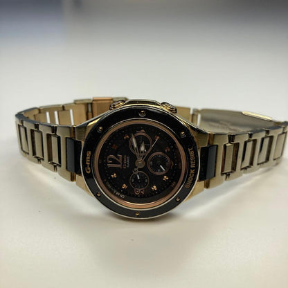 G-Shock Baby-G Casio Analog Radio Solar Watch Black Gold Edition — Japan Import