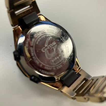 G-Shock Baby-G Casio Analog Radio Solar Watch Black Gold Edition — Japan Import
