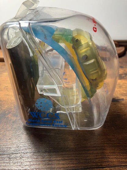 Casio G-Shock W.C.C.S. Fox Fire Limited Model 1997 Collectible Watch — Japan Import