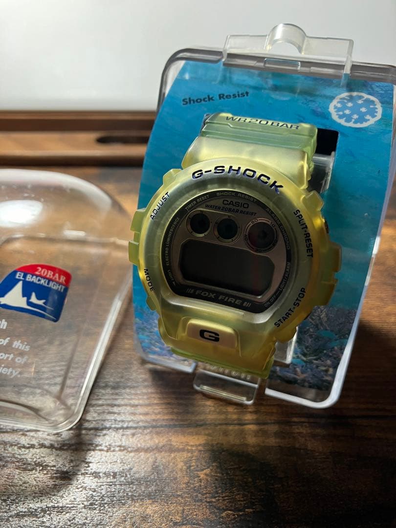 Casio G-Shock W.C.C.S. Fox Fire Limited Model 1997 Collectible Watch — Japan Import