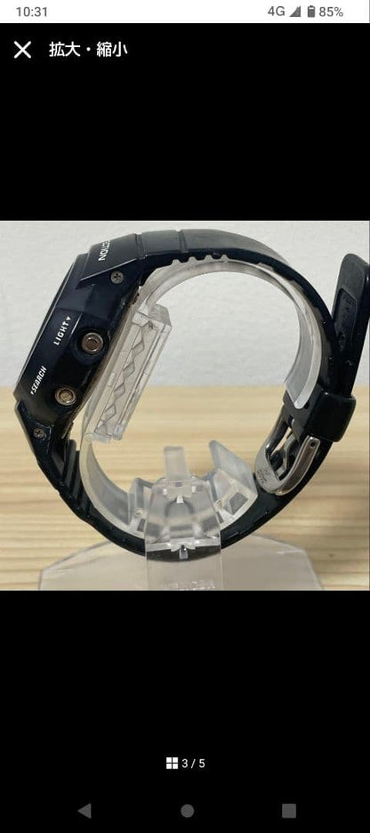 Casio G-Shock Mini GMN-50 Black Digital Analog Watch Replaced Battery Japan Import
