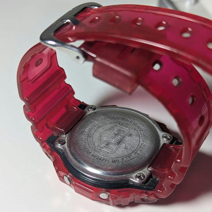 Casio G-Shock Red Skeleton Watch — Japan Import