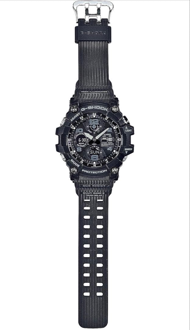 Casio G-Shock Master of G Mudmaster GWM-100-1AJF Watch in Black — Japan Import