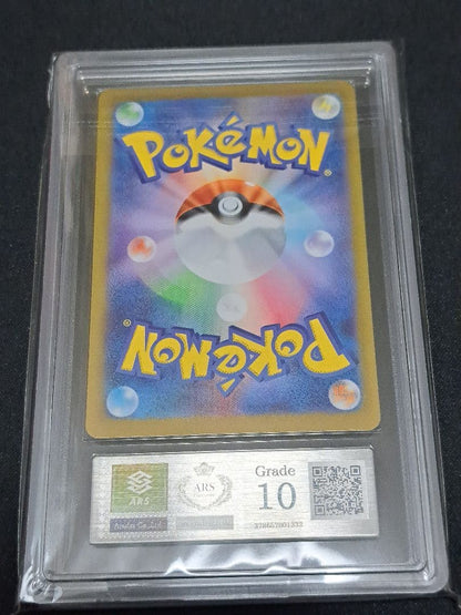 Fukuoka Pikachu Pokemon Card Promo 289/SV-P with ARS10 certification from Japan