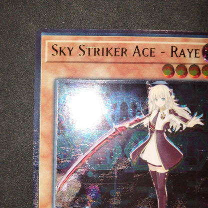Bandai Yu-Gi-Oh Skystriker Ace Ultimate Relic Missing Soul Japanese trading card with holograms and bonus error-free card