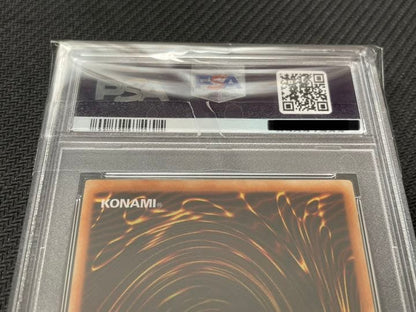 Yugioh Demonic Martyr of the Abyss Relief PSA 8 graded card, authentic Japanese edition
