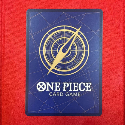 Monkey D. Luffy SR OP-05 card set from One Piece Card Game series with red color and SR rarity