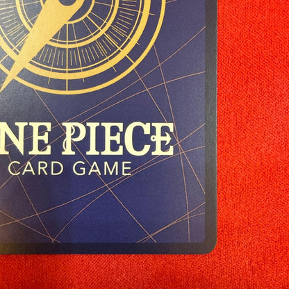 Monkey D. Luffy SR OP-05 card set from One Piece Card Game series with red color and SR rarity