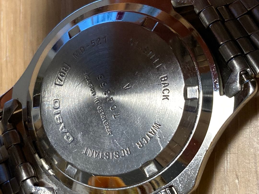 Casio Green Dial Quartz Watch with 100m Water Resistance