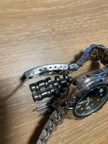 Casio Green Dial Quartz Watch with 100m Water Resistance