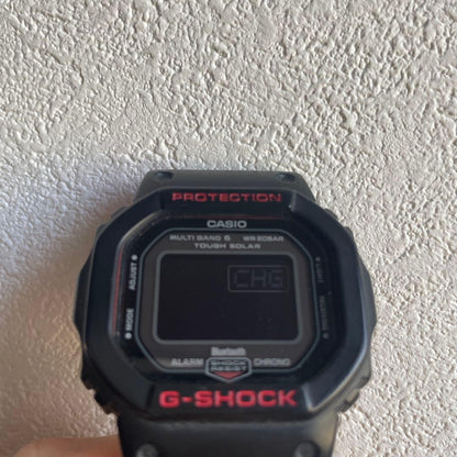 Casio G-Shock DW-5600 Digital Watch with Black Red Resin Band — Japan Import