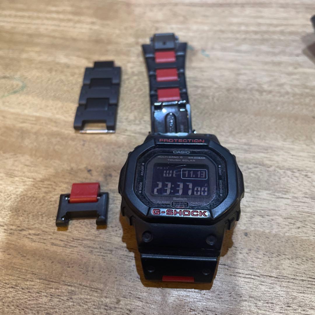 Casio G-Shock DW-5600 Digital Watch with Black Red Resin Band — Japan Import