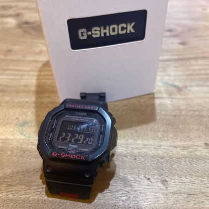 Casio G-Shock DW-5600 Digital Watch with Black Red Resin Band — Japan Import