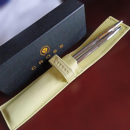 Cross Classic Century Two-Piece Ballpoint Pen Set with Leather Case
