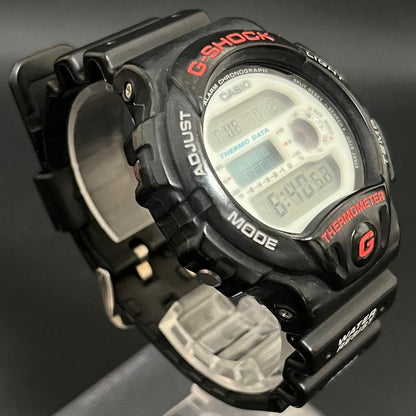 Casio G-Shock Dw-6100-1 Model with Thermo Sensor, 20 Atm Waterproof, 1992 Release — Japan Import