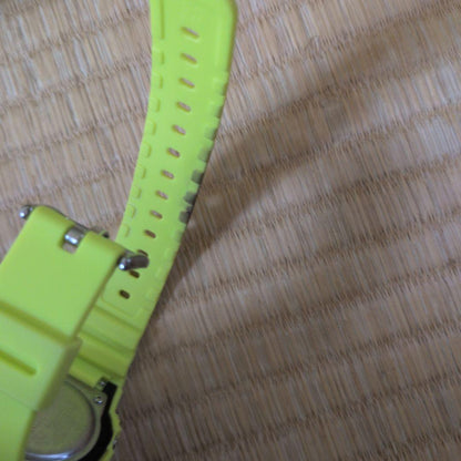 Casio G-Shock Digital Watch Neon Yellow Body — Japan Import