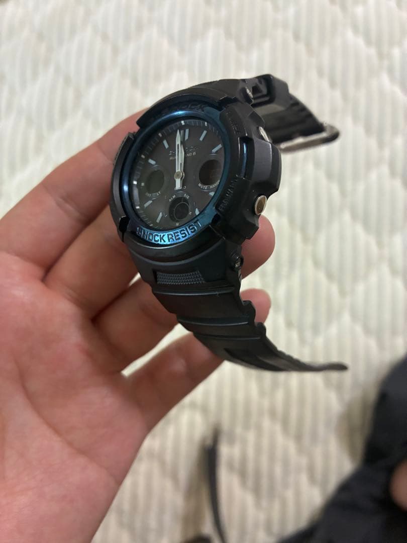 Casio G-Shock Multiband 6 Shock Resist Digital Watch Model AMG-M100A Japan Import