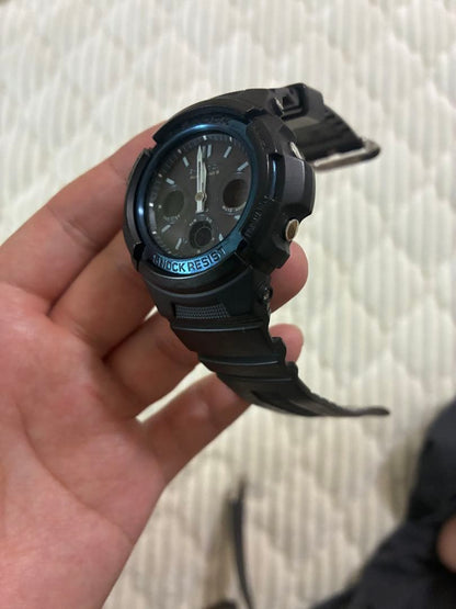 Casio G-Shock Multiband 6 Shock Resist Digital Watch Model AMG-M100A Japan Import