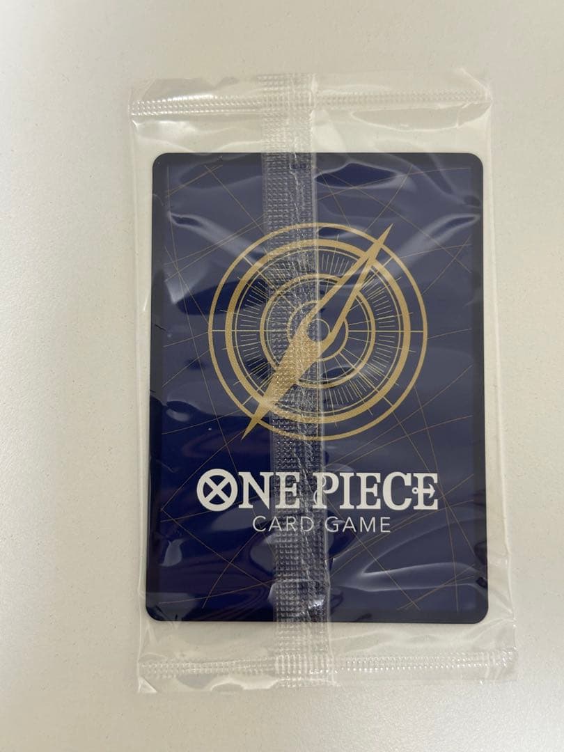 One Piece Card Game featuring Nami P-112 model Japanese import card with protective packaging