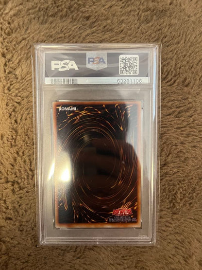 Toon Black Magician Girl Secret trading card graded PSA 10 from Yu-Gi-Oh Japan import