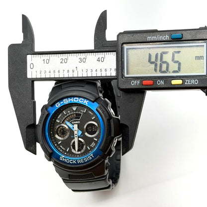 Casio G-Shock Analogue Digital Watch Blue Light Men’s Working — Japan Import