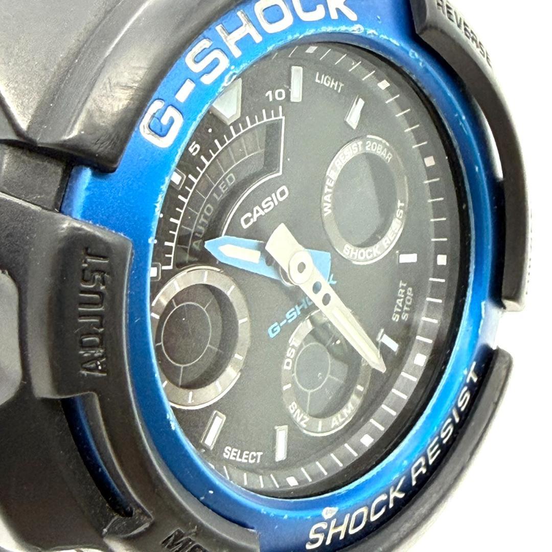 Casio G-Shock Analogue Digital Watch Blue Light Men’s Working — Japan Import