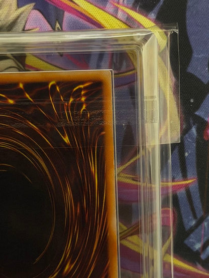Ultimate HP Holos Black Flame Dragon LV8 trading card graded PSA9 in black and red from Japan