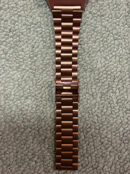 Casio B640-WC-5A Rose Gold Digital Watch with Stopwatch and Alarm — Japan Import