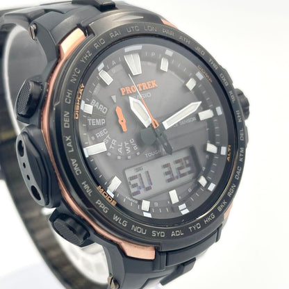 Casio Pro Trek PRW-6100Y-1JF Radio Solar Watch — Japan Import