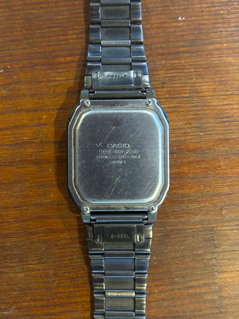 Casio Data Bank VDB-2000 Digital Watch with Touch Screen and Memory Protect — Japan Import
