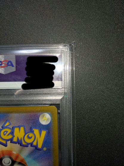 Pokemon PSA10 Rocket D Party Thunder 25th Promo trading card in mint condition
