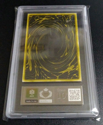Ultra Rare Slifer the Sky Dragon card from Yu-Gi-Oh Duelist Memory Ritual Japan Import with ARS10+ grading