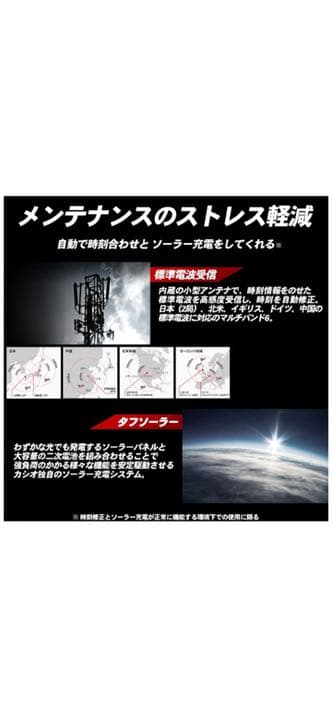 Casio G-Shock Solar Radio Wave GAW 100 Watch, Resin Case, Resin Band — Japan Import