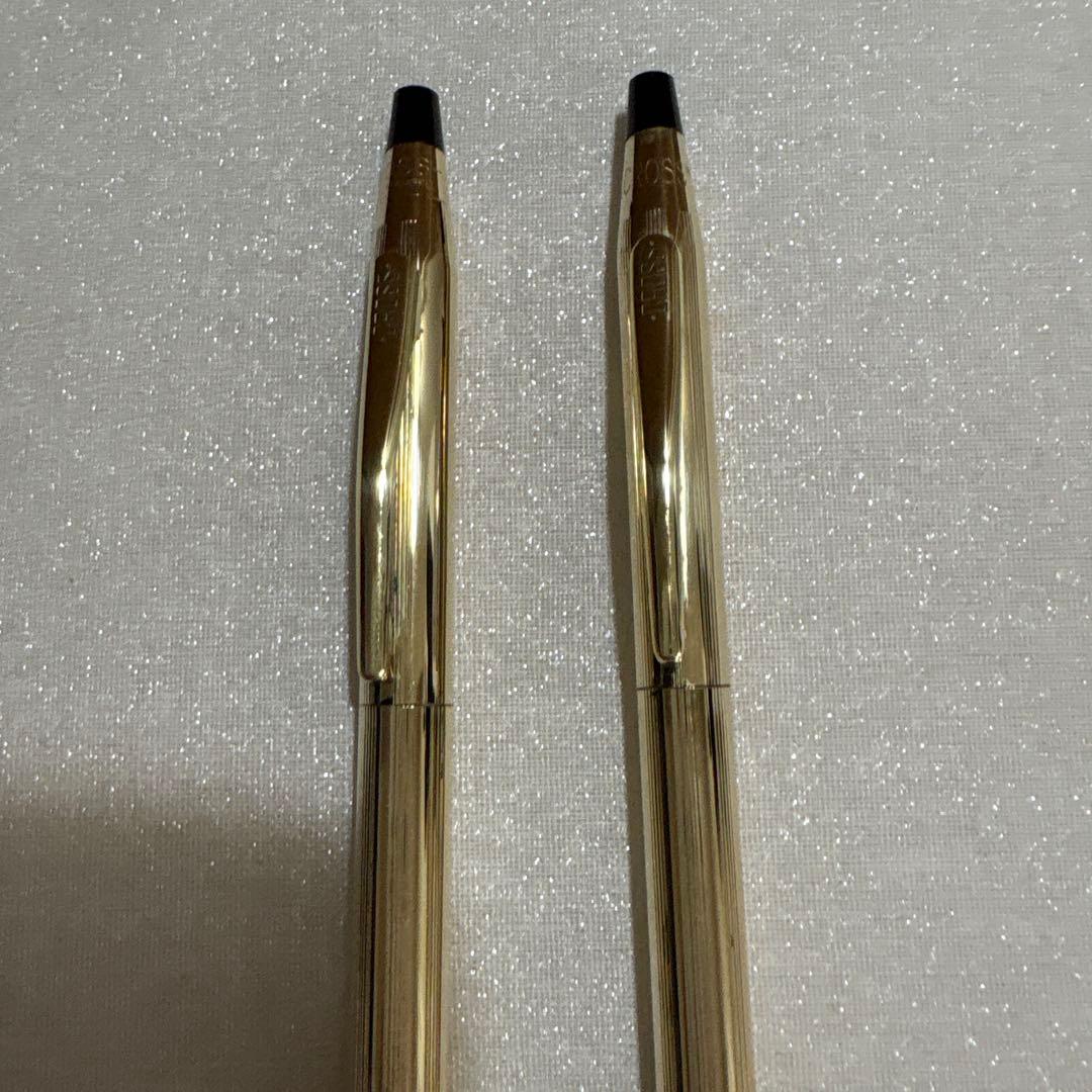 Cross Gold Series Ballpoint Pen and Mechanical Pencil Set