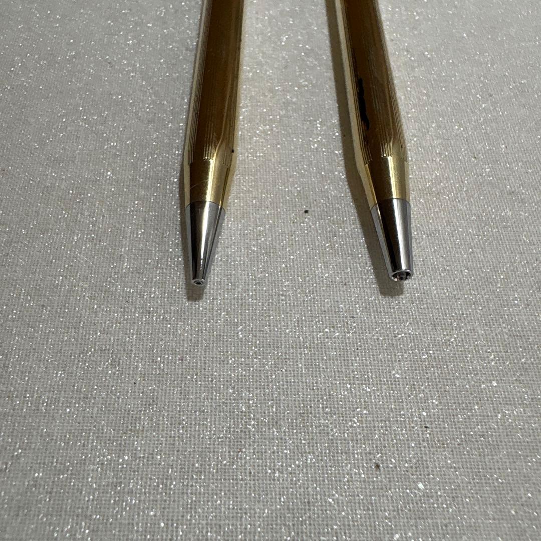 Cross Gold Series Ballpoint Pen and Mechanical Pencil Set