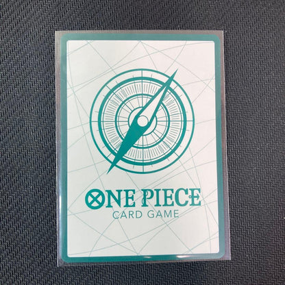 One Piece Card Don!! single parallel gold Don version card showing Japanese text and detailed artwork