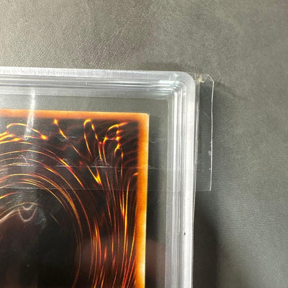 Yu-Gi-Oh Secret Rare Des Volst Gulf ARS10+ Grade 10 Duel Monsters card with 2200 ATK and 1700 DEF