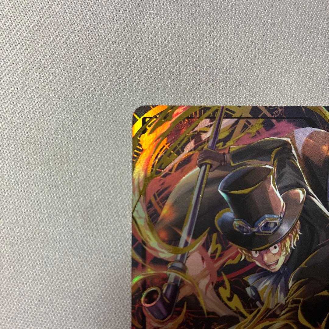 One Piece Card Game Premium Collection Leader Sabo parallel gold character trading card from Japan import
