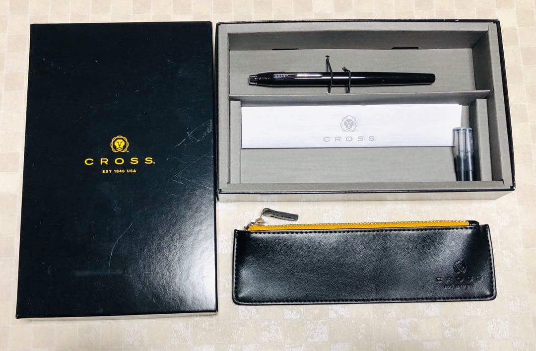 Cross Classic Century Fountain Pen with Pen Case Japan Import
