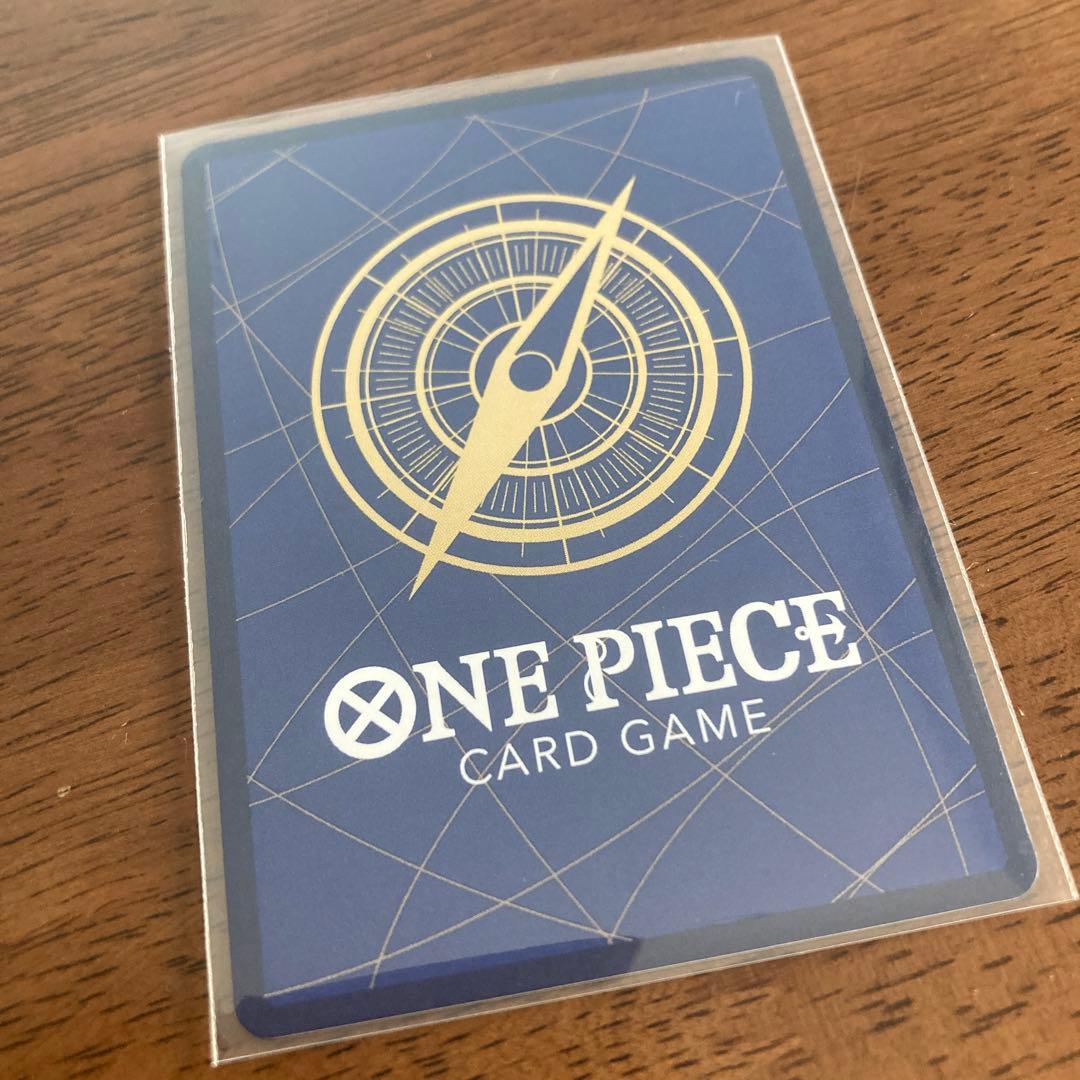 One Piece Yamato SR single trading card in protective sleeve from Japan import