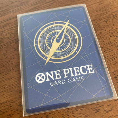 One Piece Yamato SR single trading card in protective sleeve from Japan import