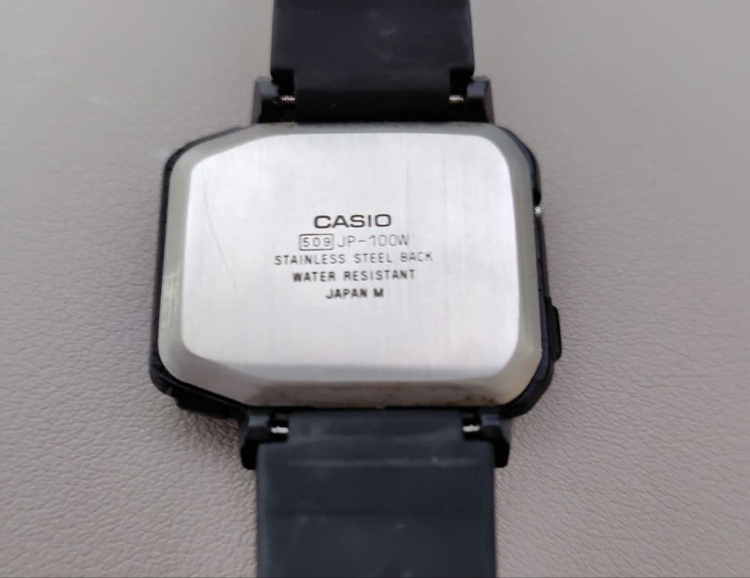 Casio JP-100W Vintage Electronic Device with Battery Replaced Tested & Working — Japan Import